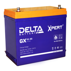 Аккумуляторная батарея DELTA GX 12V-55AH Xpert